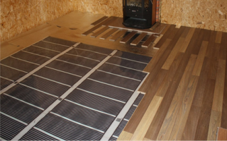 Инфракрасные теплые полы, как монтировать под ламинат, линолеум и плитку на бетонный и деревянный пол